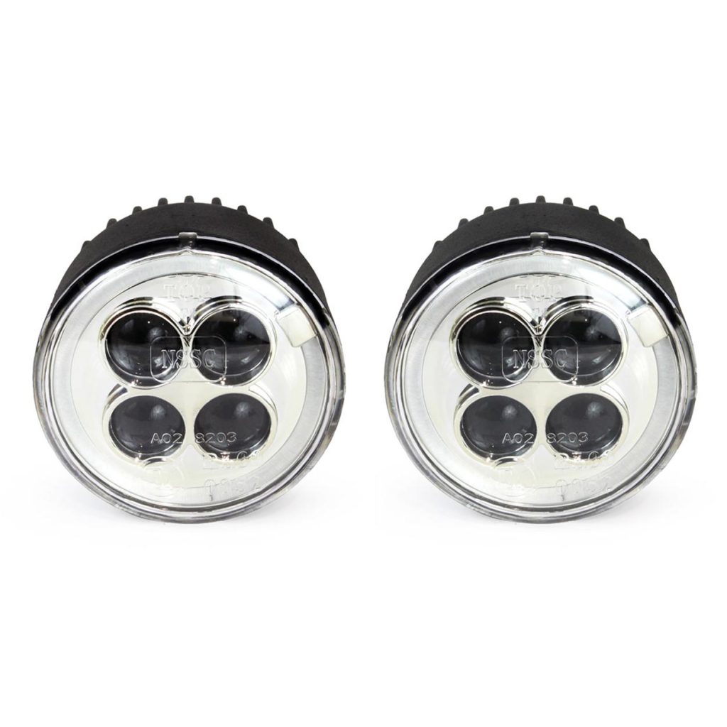 Εικόνα 3 από 9 — Amio – Στρογγυλά Φώτα Ημέρας DRL LED 12V 800Lm για Αυξημένη Ορατότητα & Ασφάλεια σε Αυτοκίνητο – Σετ 2 Τεμ. (01525/AM)