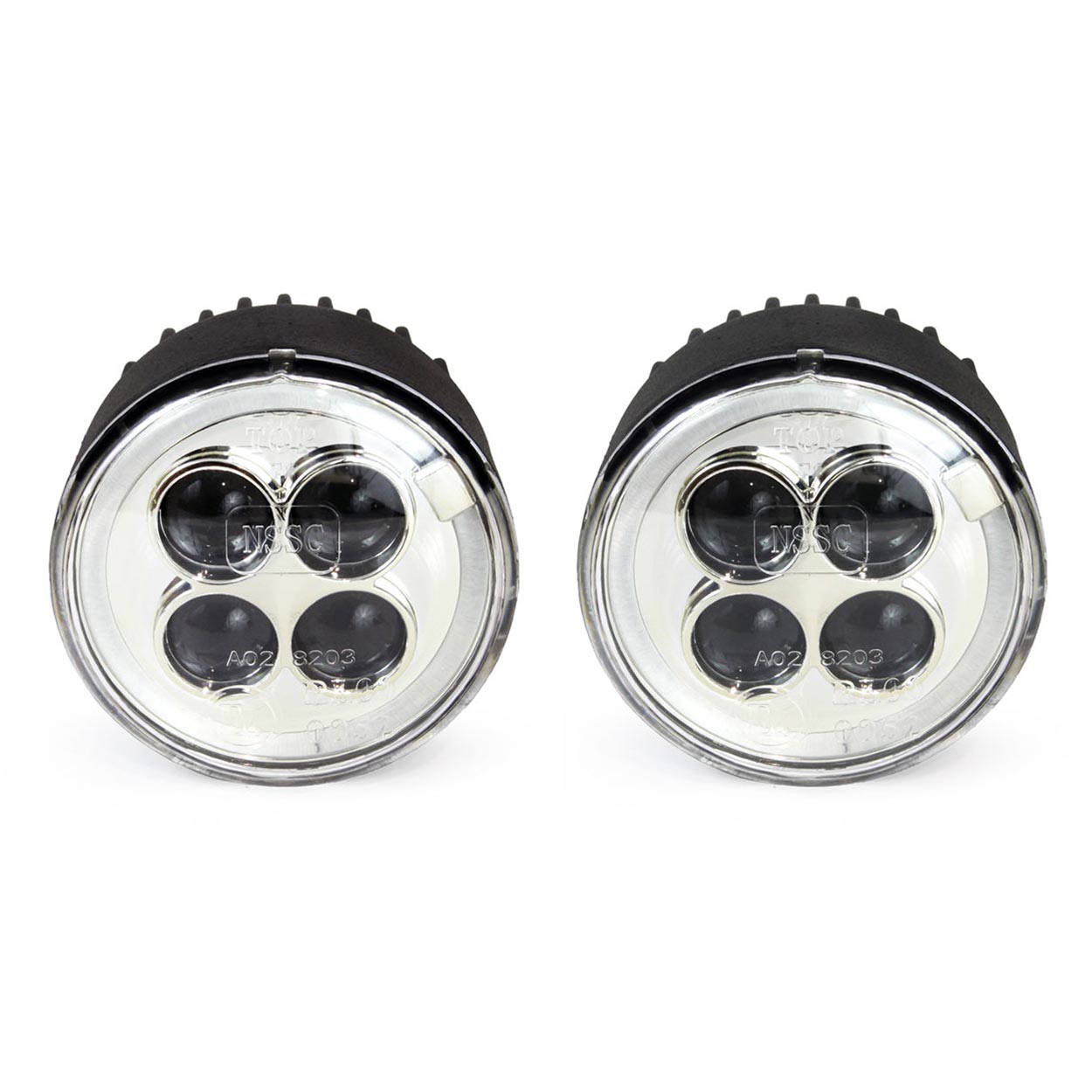 Εικόνα 3 από 9 — Amio – Στρογγυλά Φώτα Ημέρας DRL LED 12V 800Lm για Αυξημένη Ορατότητα & Ασφάλεια σε Αυτοκίνητο – Σετ 2 Τεμ. (01525/AM)