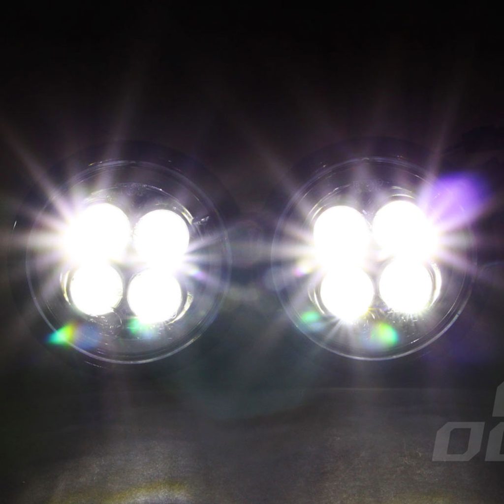 Εικόνα 5 από 9 — Amio – Στρογγυλά Φώτα Ημέρας DRL LED 12V 800Lm για Αυξημένη Ορατότητα & Ασφάλεια σε Αυτοκίνητο – Σετ 2 Τεμ. (01525/AM)