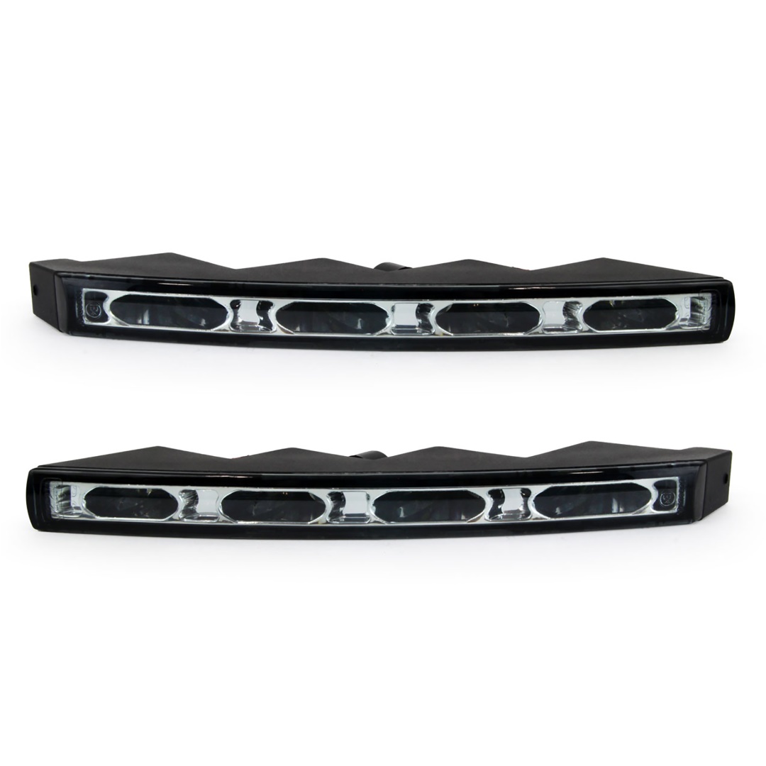 Εικόνα 1 από 6 — Amio – Φώτα Ημέρας DRL LED 12/24V 1200Lm για Μέγιστη Ορατότητα & Ασφάλεια σε Αυτοκίνητο & Φορτηγό – Σετ 2 Τεμ. (01526/AM)