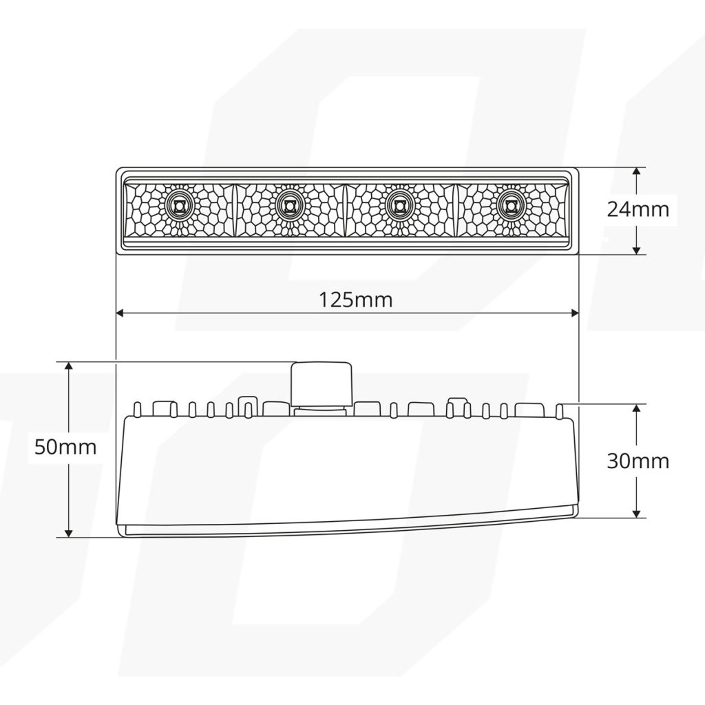 Εικόνα 6 από 7 — Amio – Φώτα Ημέρας DRL LED 12/24V 800Lm για Ισχυρή Ορατότητα & Ασφάλεια σε Αυτοκίνητο & Φορτηγό – Σετ 2 Τεμ. (01528/AM)