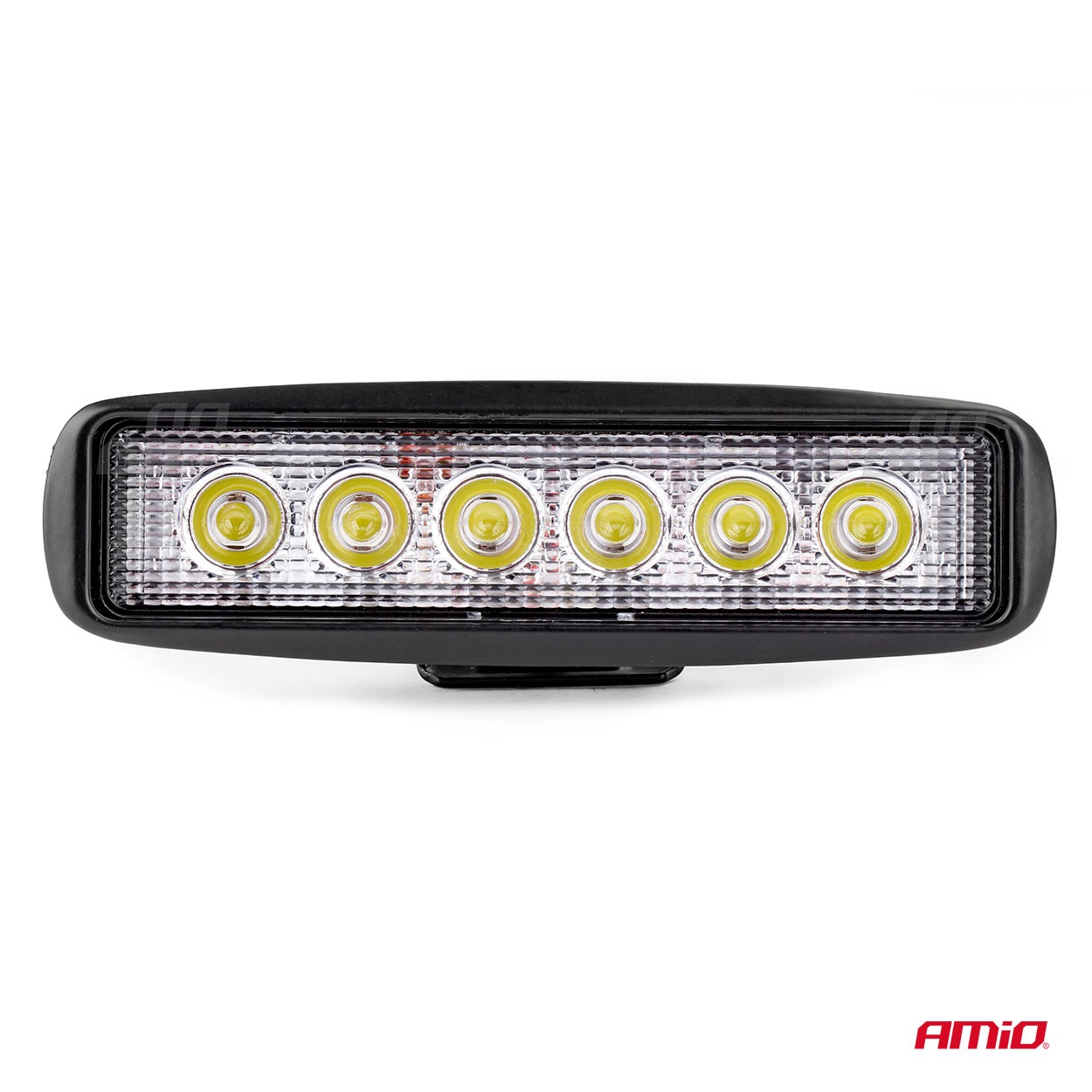 Εικόνα 2 από 13 — Amio – Προβολέας Εργασίας LED WL01 DAYLINE 9-60V 18W 6000K 6 LED Spot για Ισχυρό Φωτισμό σε Καθημερινή Χρήση – 1 Τεμ. (01612/AM)