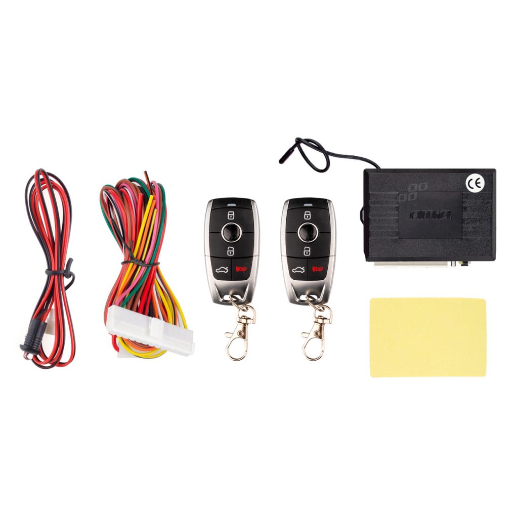 Εικόνα 1 από 3 — Amio – Σύστημα Keyless Entry Vertex KE14 12V Με Τηλεχειρισμό 433MHz Rolling Code Για Ασφαλή Εγκατάσταση Και Έλεγχο Κεντρικού Κλειδώματος – 1 Τεμ. (01679/AM)