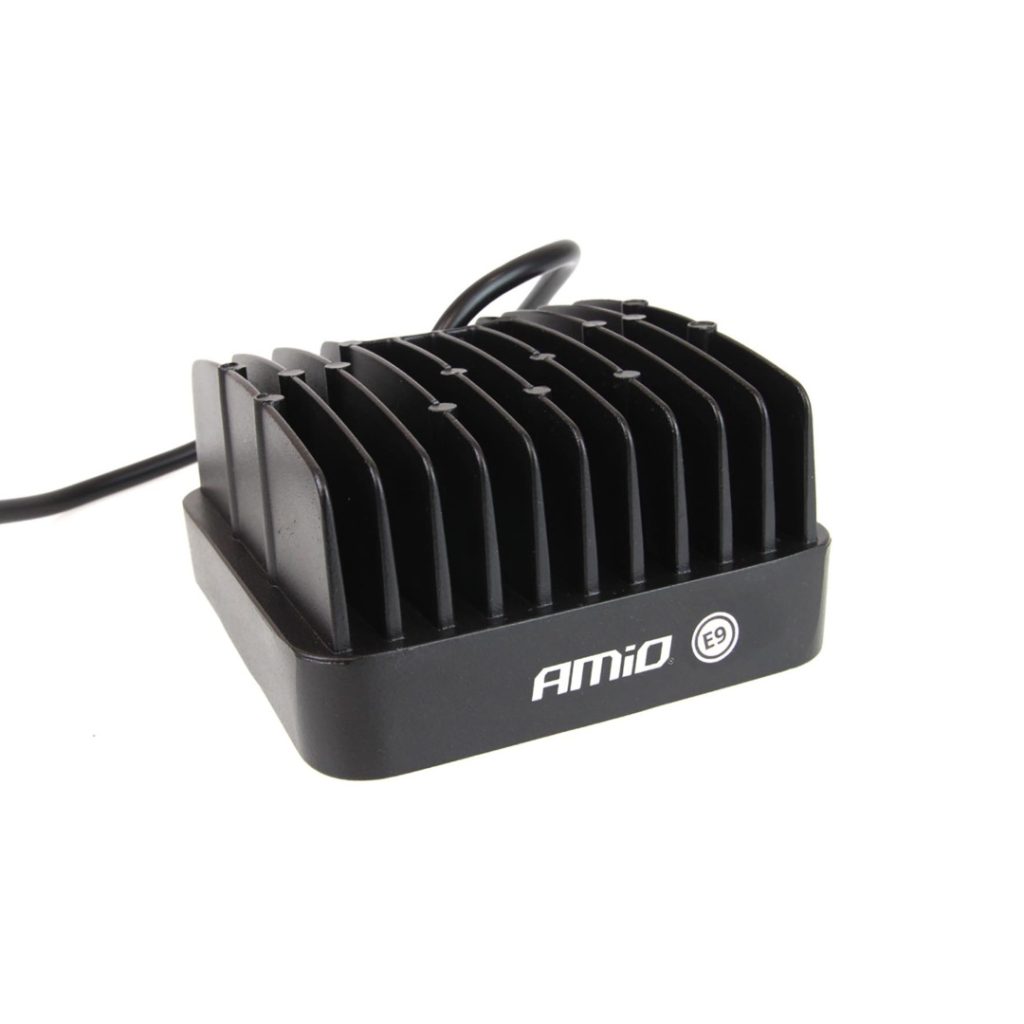 Εικόνα 4 από 5 — Amio – Προβολέας Εργασίας LED AWL05 FLAT 4000lm 48W 9-60V 16LED – Ισχυρός Φωτισμός & Απόδοση σε Δύσκολες Συνθήκες – 108x108x57mm – 1 Τεμ. (01700/AM)