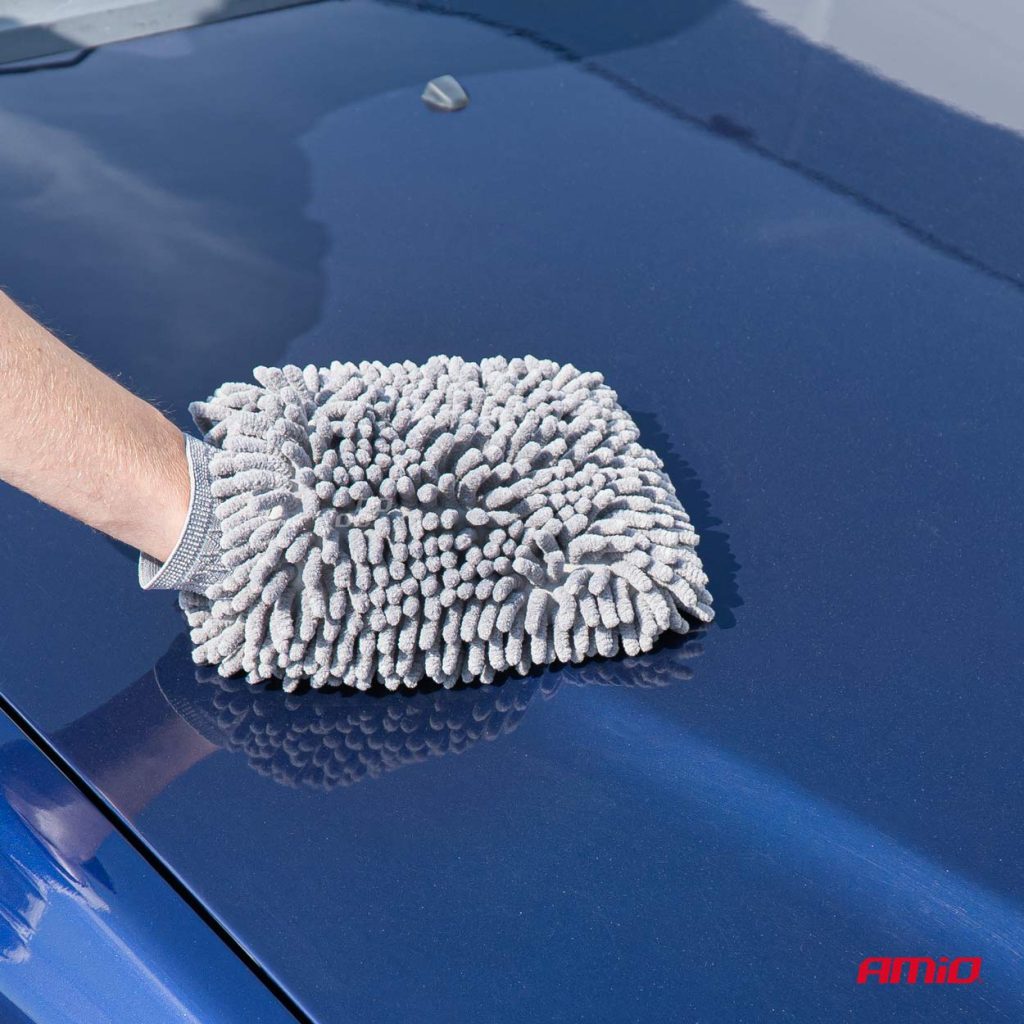Εικόνα 5 από 6 — Amio – Γάντι Πλυσίματος Μικροΐνας Cwash-09 διπλής όψης διαστάσεων 25x18cm για Καθαρισμό Χωρίς Γραμμές με Άνετη Εφαρμογή στο Χέρι – 1 Τεμ. (01750/AM)