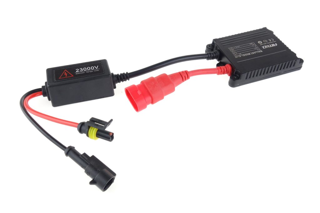 Εικόνα 1 από 2 — Amio – Kit Xenon H1 4300K 35W 12V με SLIM ballast για φυσικό φωτισμό δρόμου και καθαρή δέσμη με εύκολη εγκατάσταση σε περιορισμένο χώρο – 1 Σετ (01935/AM)