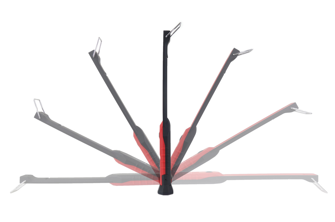 Εικόνα 2 από 9 — Amio – Φακός εργασίας WT01 COB LED 150/300lm 3W με μαγνητική βάση και γάντζο, εξασφαλίστε κορυφαίο επαγγελματικό φωτισμό επιθεώρησης σε κάθε δύσκολο σημείο του οχήματος – 1 Τεμ. (02170/AM)