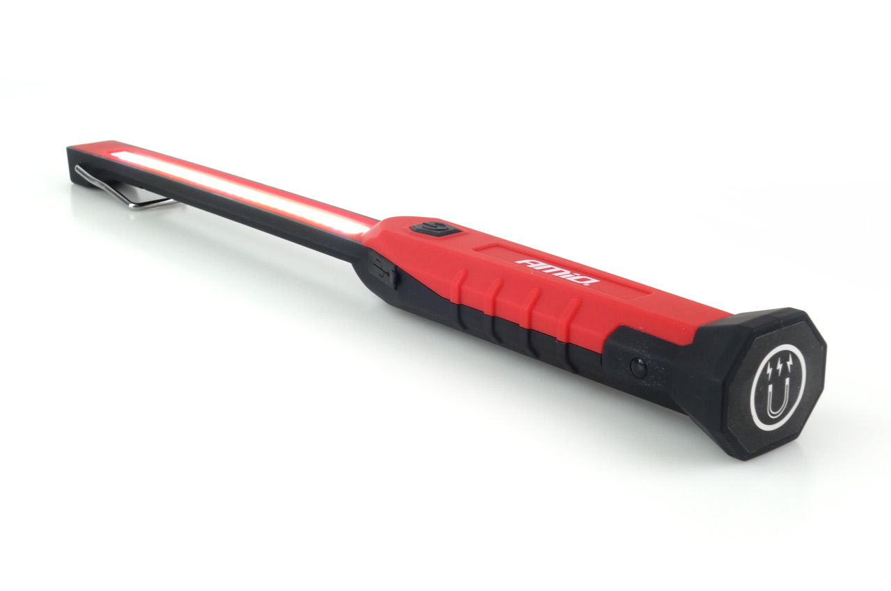 Εικόνα 4 από 9 — Amio – Φακός εργασίας WT01 COB LED 150/300lm 3W με μαγνητική βάση και γάντζο, εξασφαλίστε κορυφαίο επαγγελματικό φωτισμό επιθεώρησης σε κάθε δύσκολο σημείο του οχήματος – 1 Τεμ. (02170/AM)
