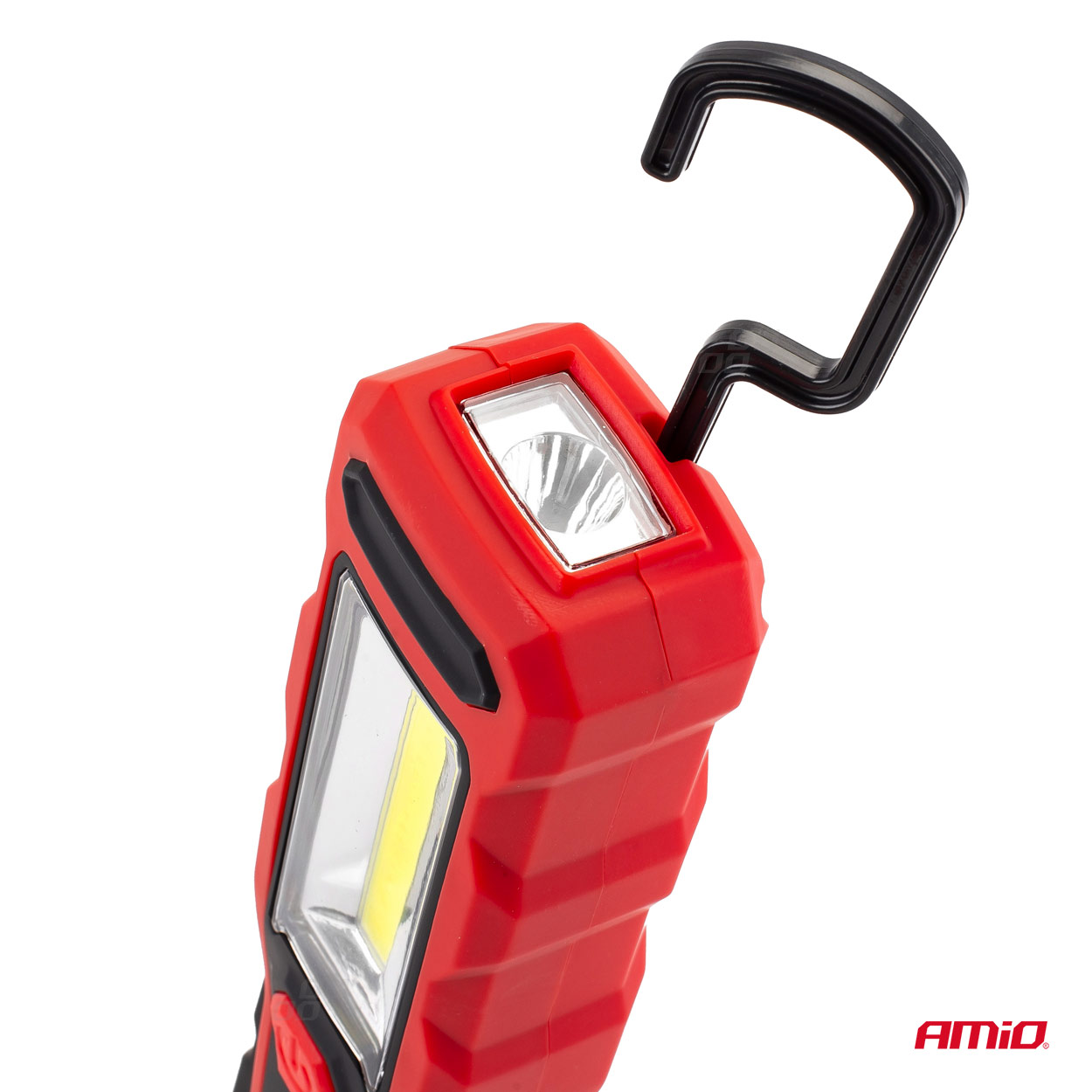 Εικόνα 3 από 8 — AMiO – Φακός εργασίας WT02 COB LED 150/300lm 3W με περιστροφή 180°, φωτίστε με απόλυτη ακρίβεια κάθε τυφλό σημείο του κινητήρα χάρη στη διπλή μαγνητική στήριξη – 1 Τεμ. (02171/AM)