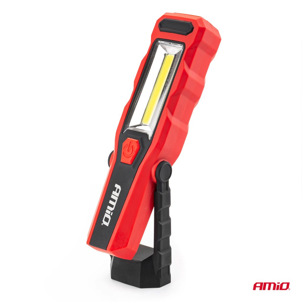 Εικόνα 7 από 8 — AMiO – Φακός εργασίας WT02 COB LED 150/300lm 3W με περιστροφή 180°, φωτίστε με απόλυτη ακρίβεια κάθε τυφλό σημείο του κινητήρα χάρη στη διπλή μαγνητική στήριξη – 1 Τεμ. (02171/AM)