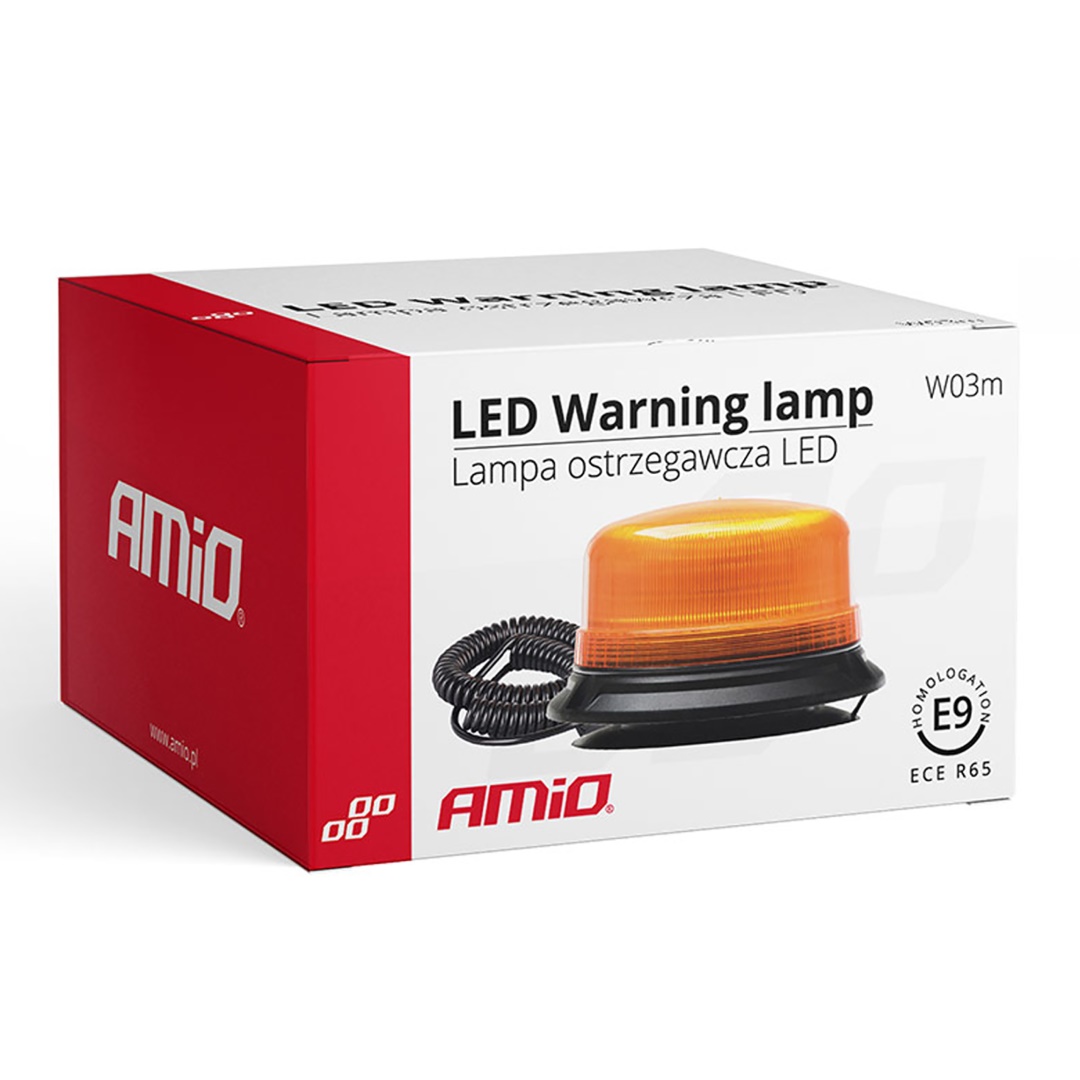 Εικόνα 4 από 4 — Amio – ΦΑΡΟΣ ΜΑΓΝΗΤΙΚΟΣ W03M 12V/24V 36LED ΠΟΡΤΟΚΑΛΙ IP56 136X87mm – 1 ΤΕΜ. (02295/AM)