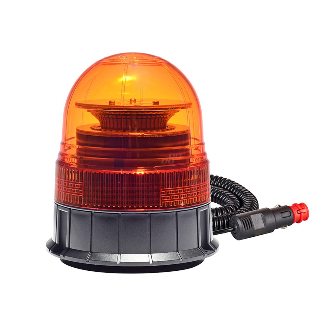 Εικόνα 1 από 1 — Amio – ΦΑΡΟΣ ΜΑΓΝΗΤΙΚΟΣ W02M 12/24V 39LED ΠΟΡΤΟΚΑΛΙ IP56 – 1 ΤΕΜ. (02300/AM)