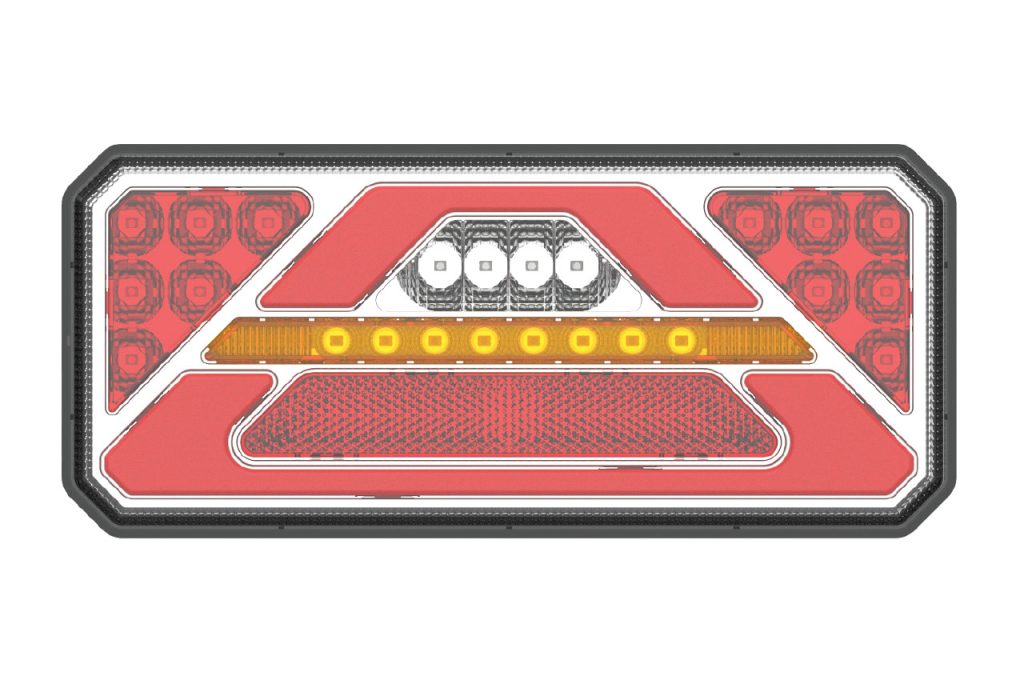 Εικόνα 1 από 3 — Amio – ΦΑΝΑΡΙ ΠΙΣΙΝΟ ΔΕΞΙ RCL-02-R 10-30V LED 236x104x40mm ΜΕ ΚΑΛΩΔΙΟ 1ΤΕΜ (02365/AM)