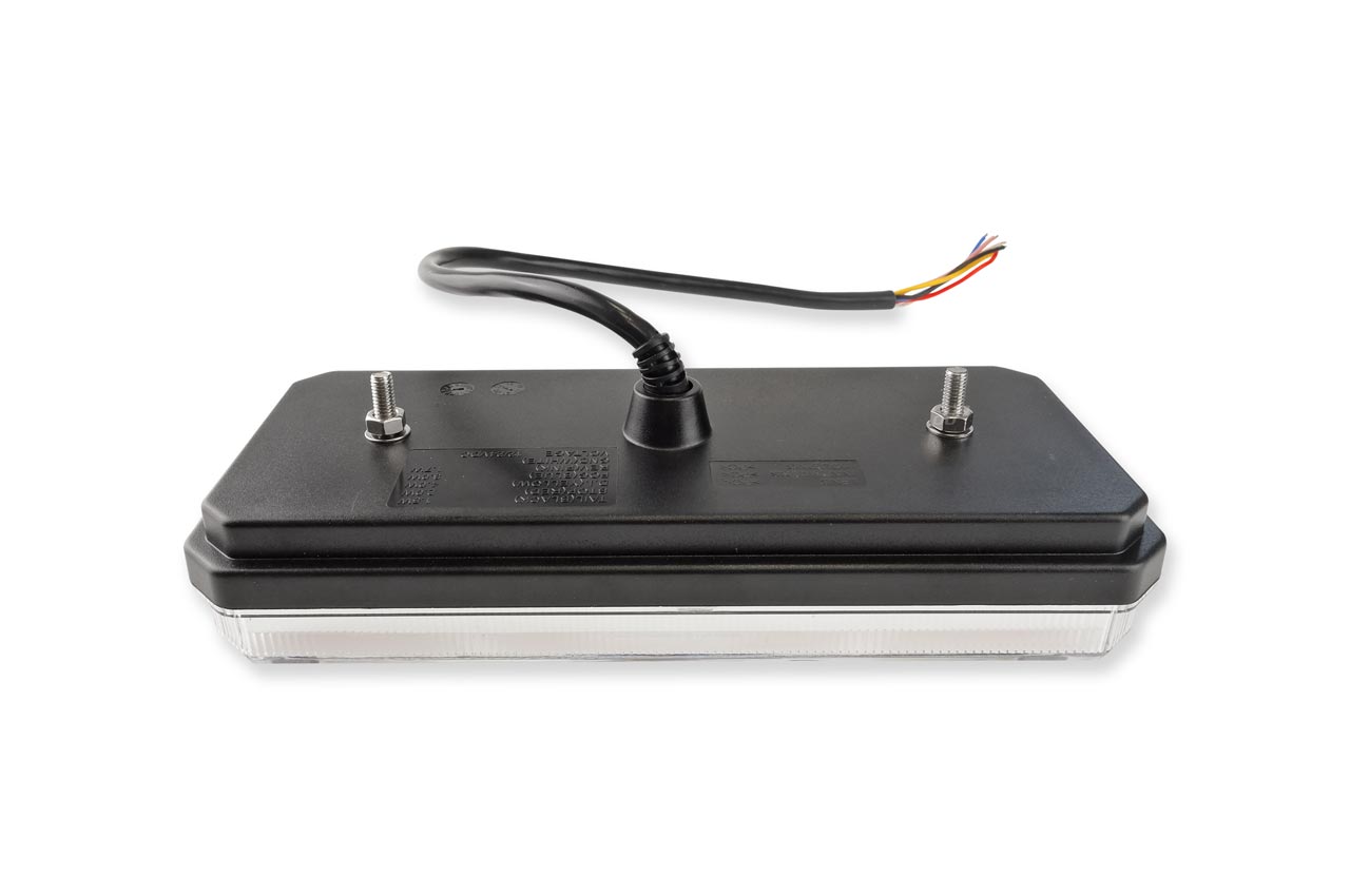 Εικόνα 3 από 3 — Amio – ΦΑΝΑΡΙ ΠΙΣΙΝΟ ΔΕΞΙ RCL-02-R 10-30V LED 236x104x40mm ΜΕ ΚΑΛΩΔΙΟ 1ΤΕΜ (02365/AM)
