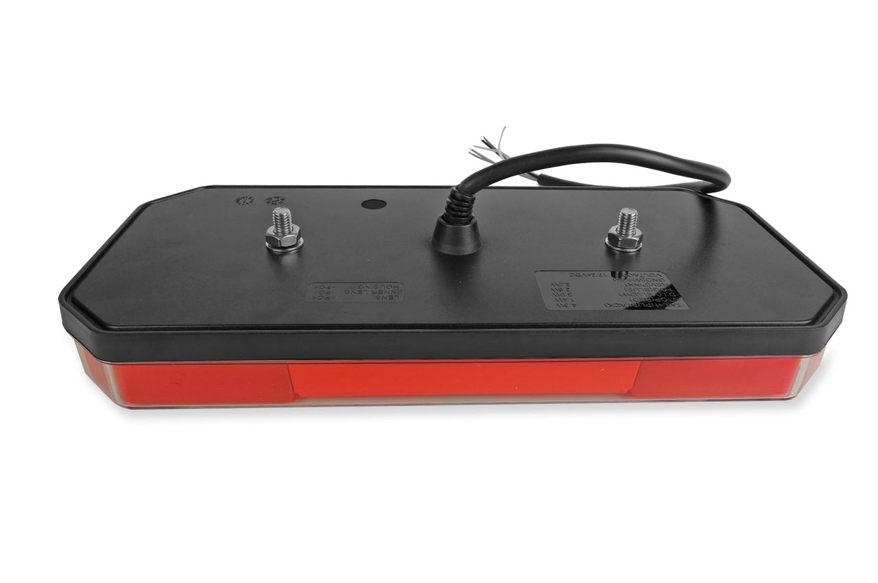 Εικόνα 3 από 3 — Amio – ΦΑΝΑΡΙ ΠΙΣΙΝΟ ΔΕΞΙ RCL-04-R 10-30V LED 305x140x35mm ΜΕ ΚΑΛΩΔΙΟ 1ΤΕΜ (02369/AM)