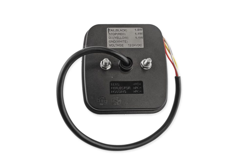 Εικόνα 2 από 3 — Amio – ΦΑΝΑΡΙ ΠΙΣΙΝΟ RCL-05-LR 10-30V LED 108x102x46mm ΜΕ ΚΑΛΩΔΙΟ 1ΤΕΜ (02370/AM)