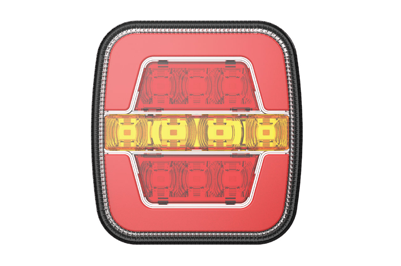 Εικόνα 1 από 3 — Amio – ΦΑΝΑΡΙ ΠΙΣΙΝΟ RCL-05-LR 10-30V LED 108x102x46mm ΜΕ ΚΑΛΩΔΙΟ 1ΤΕΜ (02370/AM)