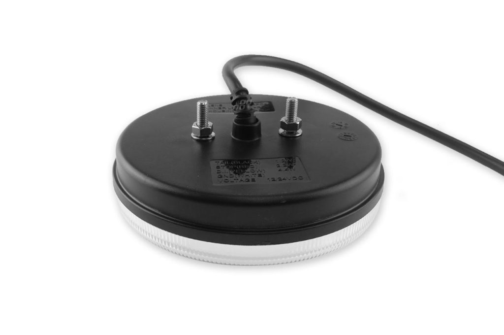 Εικόνα 3 από 3 — Amio – ΦΑΝΑΡΙ ΠΙΣΙΝΟ RCL-06-LR 10-30V LED ΣΤΡΟΓΓΥΛΟ Φ140x38mm ΜΕ ΚΑΛΩΔΙΟ 1ΤΕΜ (02371/AM)