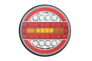 Amio - ΦΑΝΑΡΙ ΠΙΣΙΝΟ RCL-07-LR 10-30V LED ΣΤΡΟΓΓΥΛΟ Φ140x38mm ΜΕ ΚΑΛΩΔΙΟ 1ΤΕΜ (02372/AM)