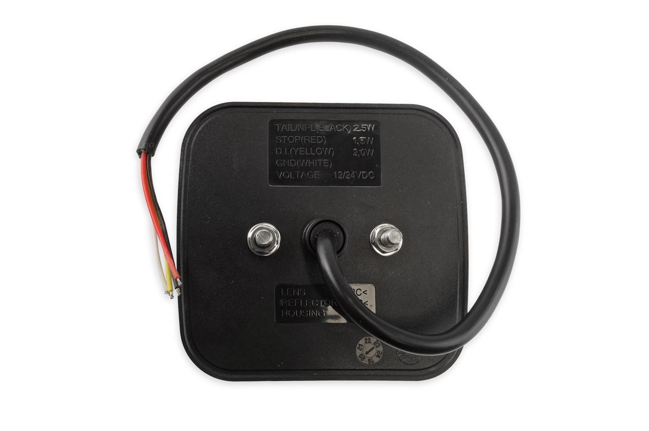 Εικόνα 3 από 3 — Amio – ΦΑΝΑΡΙ ΠΙΣΙΝΟ RCL-08-LR 10-30V LED 108x102x38mm ΜΕ ΚΑΛΩΔΙΟ 1ΤΕΜ (02373/AM)