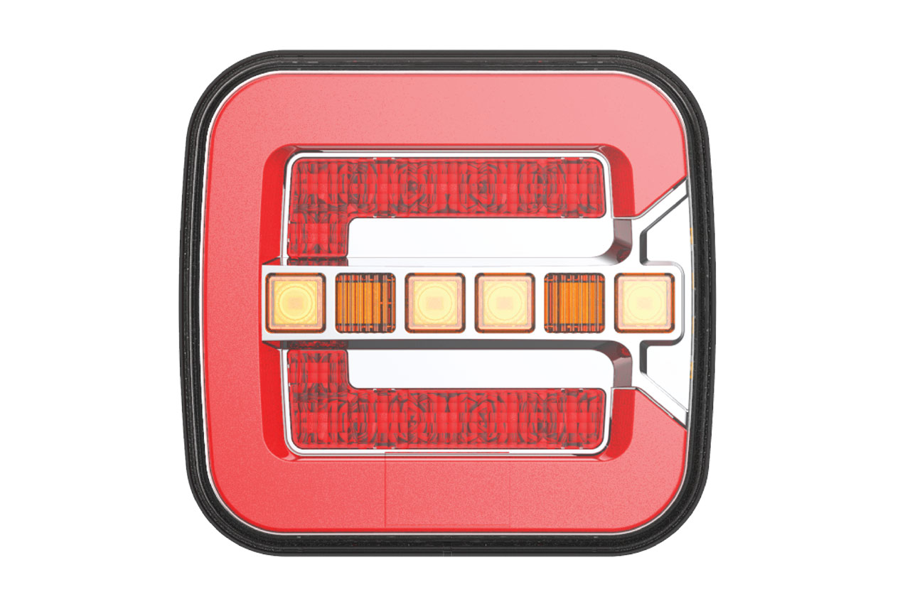 Εικόνα 1 από 3 — Amio – ΦΑΝΑΡΙ ΠΙΣΙΝΟ RCL-08-LR 10-30V LED 108x102x38mm ΜΕ ΚΑΛΩΔΙΟ 1ΤΕΜ (02373/AM)