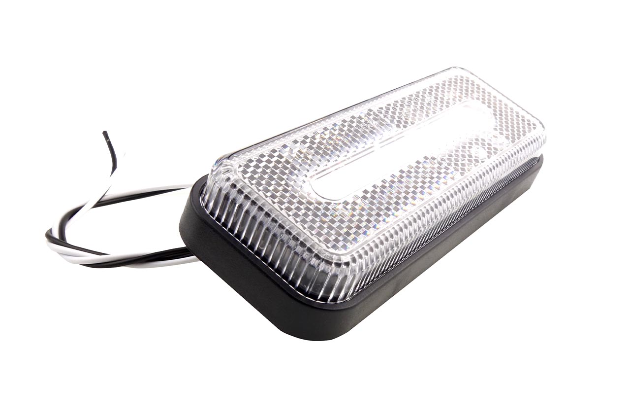Εικόνα 3 από 6 — Amio – ΦΩΣ ΟΓΚΟΥ ΦΟΡΤΗΓΟΥ LED ΛΕΥΚΟ 10-30V 124x49x22mm ΑΔΙΑΒΡΟΧΟ OM-02-W 1ΤΕΜ. (02377/AM)