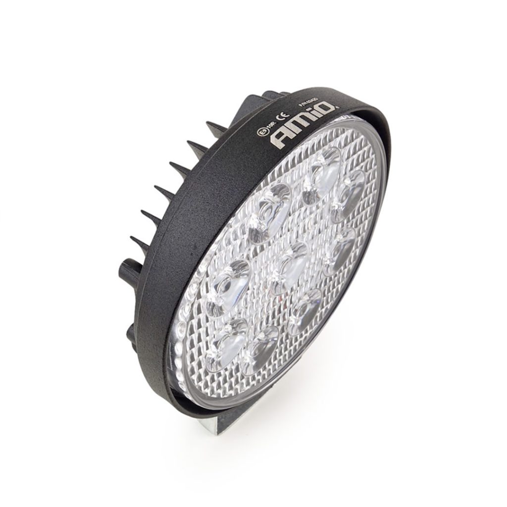 Εικόνα 4 από 6 — Amio – ΠΡΟΒΟΛΕΑΣ ΕΡΓΑΣΙΑΣ WORKING LAMP FLOOD 9LED 3030 9-36V 2160lm 6000K Φ 110mm AWL06 – 1 ΤΕΜ. (02420/AM)