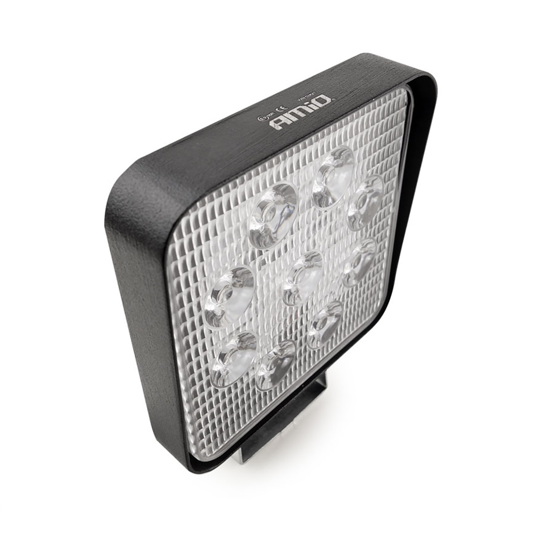 Εικόνα 4 από 6 — Amio – ΠΡΟΒΟΛΕΑΣ ΕΡΓΑΣΙΑΣ WORKING LAMP FLOOD 9LED 3030 9-36V 2160lm 6000K 110x110mm AWL07 – 1 ΤΕΜ. (02421/AM)