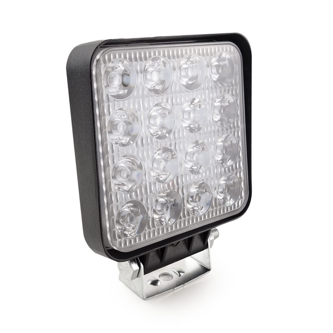 Εικόνα 1 από 5 — Amio – ΠΡΟΒΟΛΕΑΣ ΕΡΓΑΣΙΑΣ WORKING LAMP FLOOD 16LED 3030 9-36V 3840lm 6000K 110x110mm AWL10 – 1 ΤΕΜ. (02424/AM)