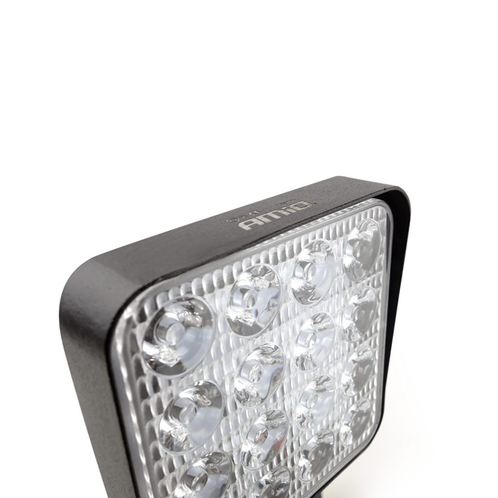 Εικόνα 4 από 5 — Amio – ΠΡΟΒΟΛΕΑΣ ΕΡΓΑΣΙΑΣ WORKING LAMP FLOOD 16LED 3030 9-36V 3840lm 6000K 110x110mm AWL10 – 1 ΤΕΜ. (02424/AM)