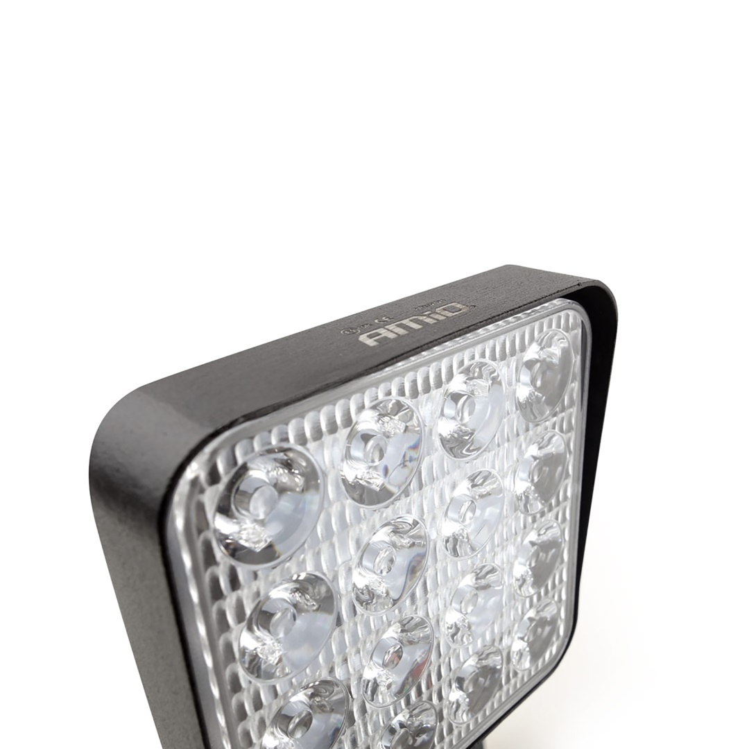 Εικόνα 4 από 5 — Amio – ΠΡΟΒΟΛΕΑΣ ΕΡΓΑΣΙΑΣ WORKING LAMP FLOOD 16LED 3030 9-36V 3840lm 6000K 110x110mm AWL10 – 1 ΤΕΜ. (02424/AM)