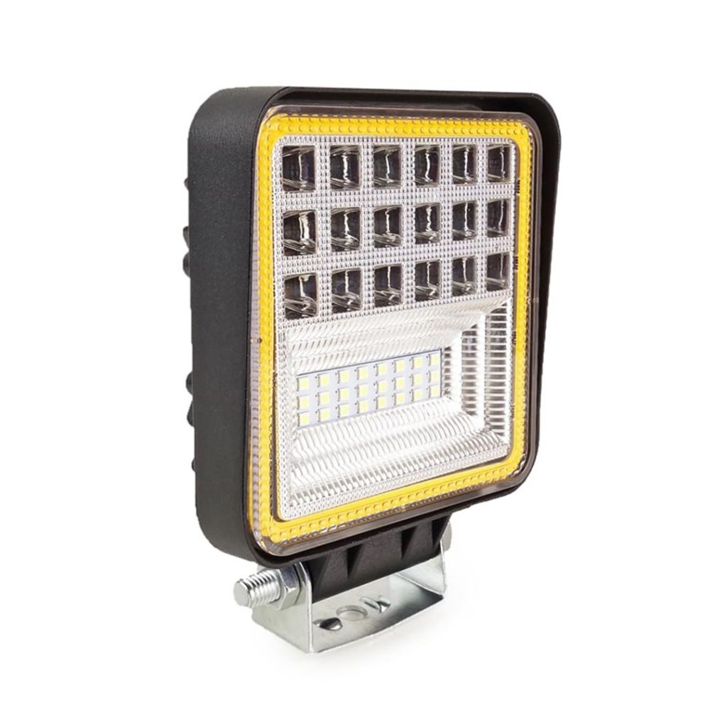 Εικόνα 1 από 4 — Amio – ΠΡΟΒΟΛΕΑΣ ΕΡΓΑΣΙΑΣ WORKING LAMP 42LED 3030 9-36V 3360lm 6000K 110x110mm AWL12 – 1 ΤΕΜ. (02426/AM)