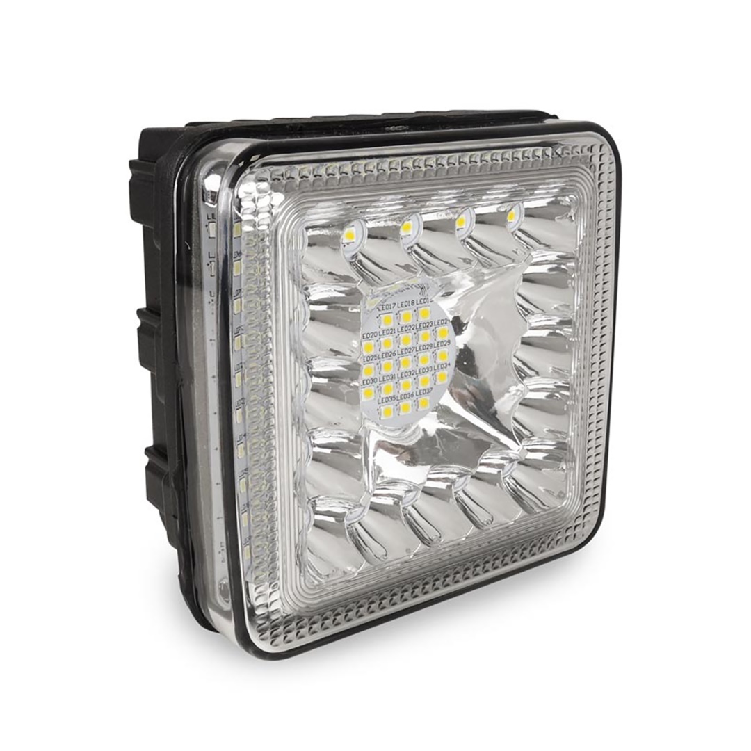 Εικόνα 1 από 4 — Amio – ΠΡΟΒΟΛΕΑΣ ΕΡΓΑΣΙΑΣ WORKING LAMP FLOOD 77LED 3030 9-36V 3840lm 6000K 110x110mm AWL13 – 1 ΤΕΜ. (02427/AM)