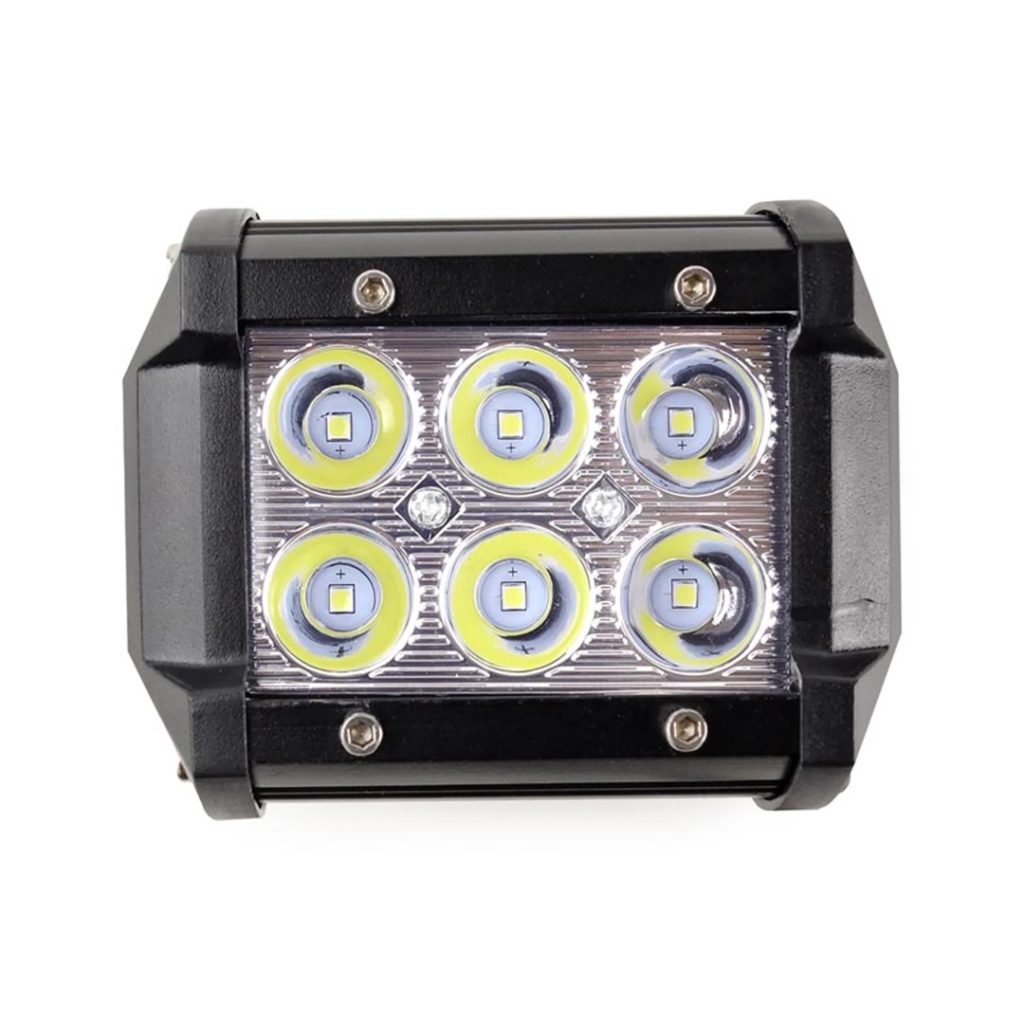 Εικόνα 4 από 5 — Amio – ΠΡΟΒΟΛΕΑΣ ΕΡΓΑΣΙΑΣ WORKING LAMP FLOOD 6LED 3030 9-36V 1440lm 6000K 95x77mm AWL17 – 1 ΤΕΜ. (02431/AM)