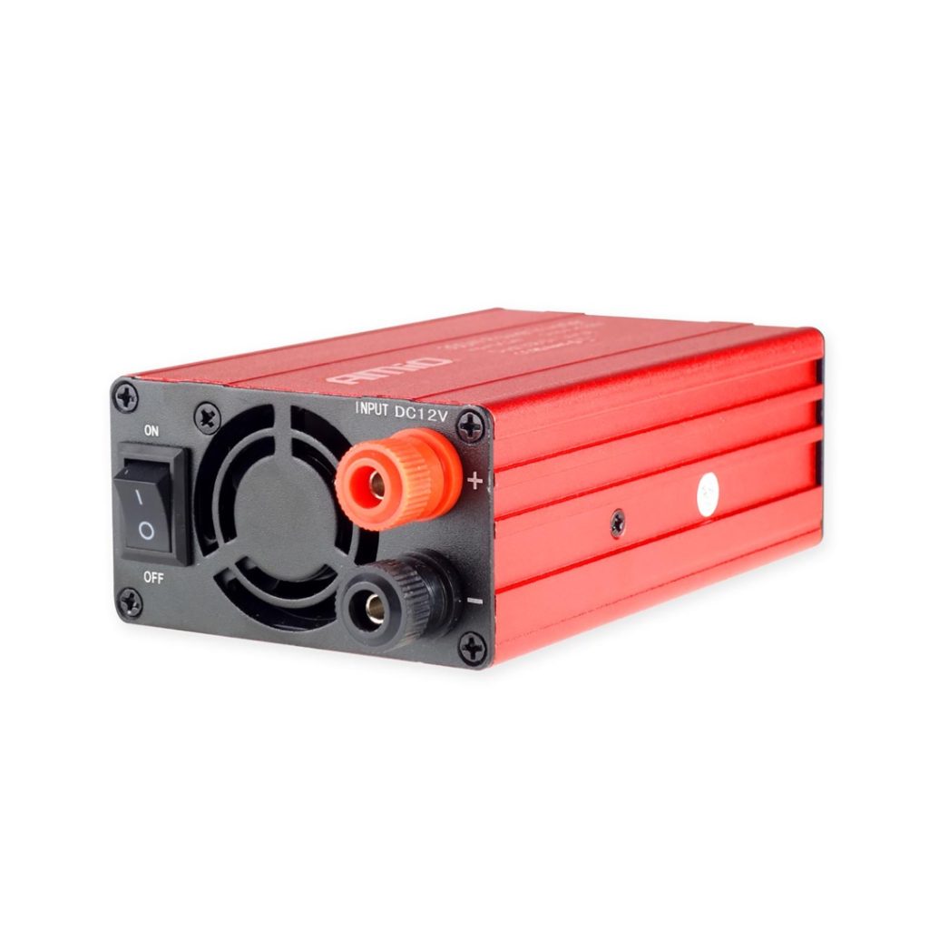 Εικόνα 3 από 5 — Amio – INVERTER 12-230V max300W-peak600W +2USB PI03 – 1 ΤΕΜ. (02470/AM)