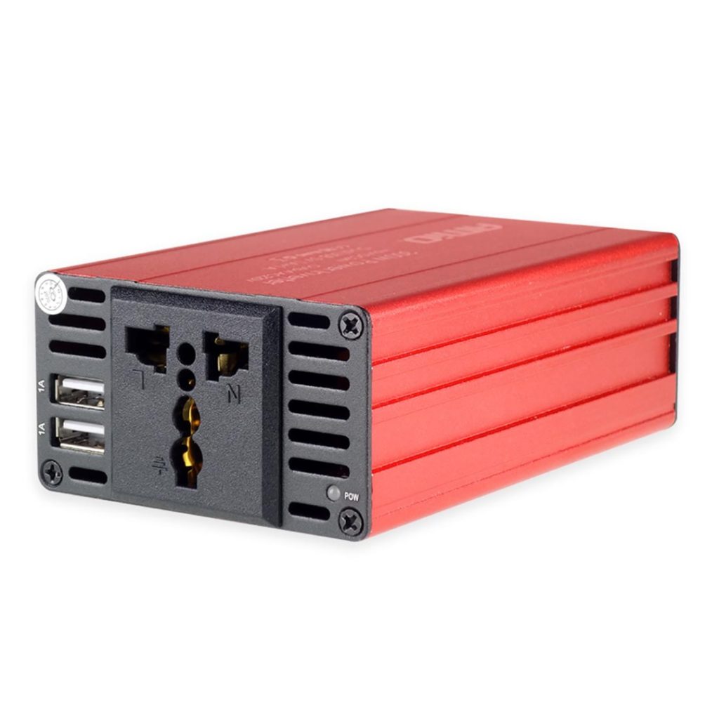 Εικόνα 2 από 5 — Amio – INVERTER 24-230V max300W-peak600W ME 2 USB – 1 ΤΕΜ. (02471/AM)