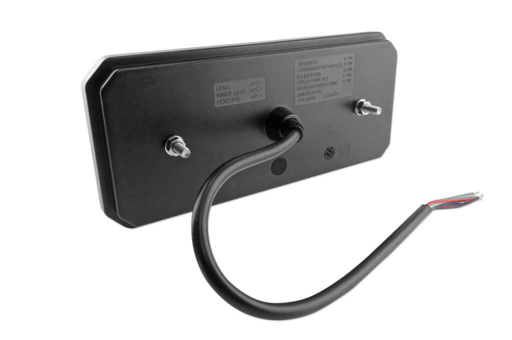 Εικόνα 2 από 3 — Amio – ΦΑΝΑΡΙ ΑΡΙΣΤΕΡΟ RCL-01-L 10-30V LED 236x104x40mm ΜΕ ΚΑΛΩΔΙΟ 1ΤΕΜ (02472/AM)