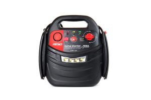Amio - ΕΚΚΙΝΗΤΗΣ ΜΠΑΤΑΡΙΑΣ STARTER 4 ΣΕ 1 17Ah 12V DC 300A (700A max) 250PSI ΜΕ ΚΟΜΠΡΕΣΕΡ ΑΕΡΑ / ΜΑΝΟΜΕΤΡΟ / 3 LED / 2 ΠΡΙΖΕΣ 12V / 1 ΘΥΡΑ USB 5V 2,1A SENA ΓΙΑ ΒΕΝΖΙΝΗ ΚΑΙ DIESEL - 1 ΤΕΜ. (02523/AM)