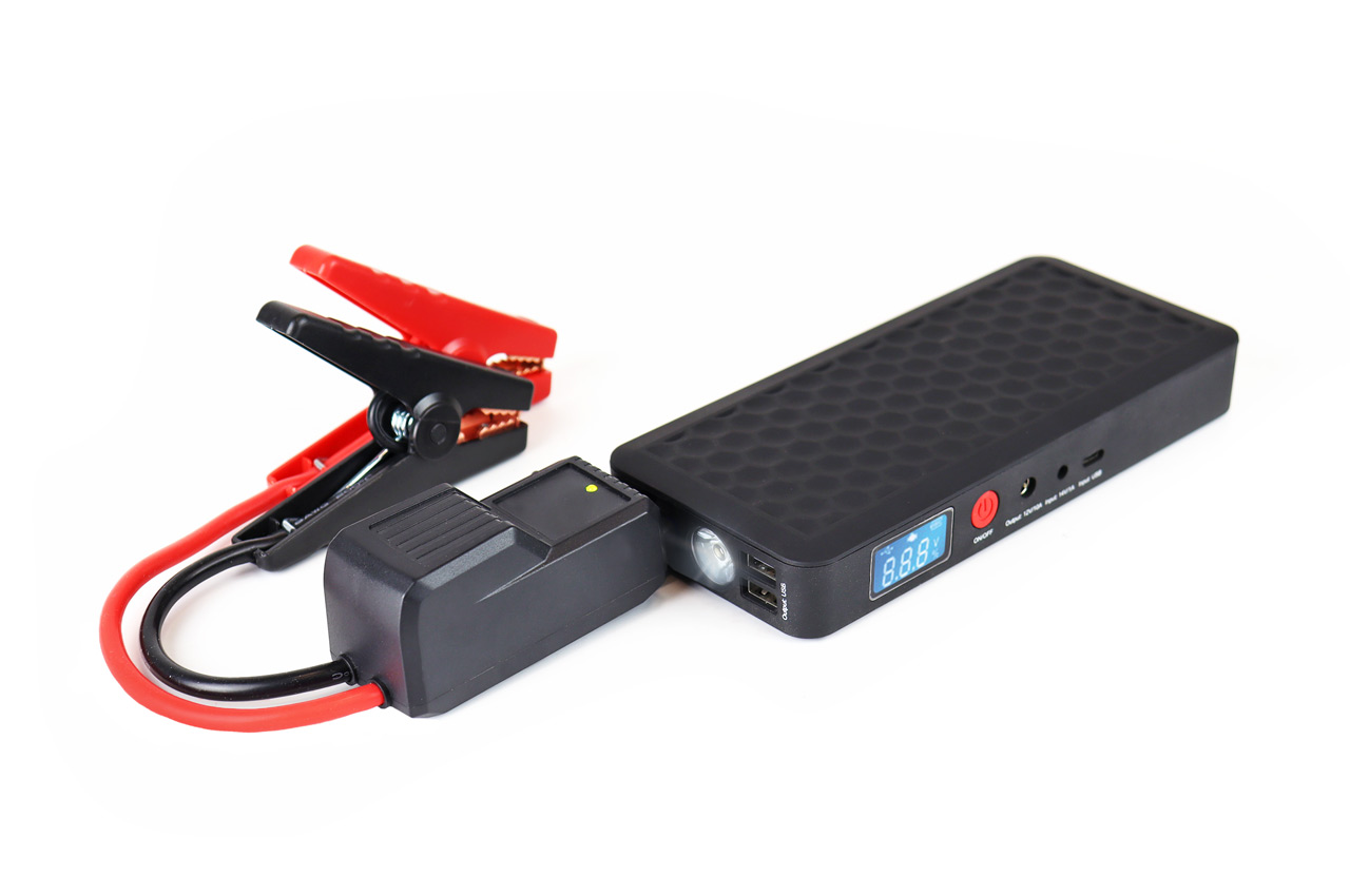 Εικόνα 1 από 9 — Amio – ΕΚΚΙΝΗΤΗΣ ΜΠΑΤΑΡΙΑΣ – STARTER POWERBANK / BOOSTER / STARTER SJ-02 12V 800A ΜΕ ΟΘΟΝΗ LCD – 1 ΤΕΜ. (02524/AM)