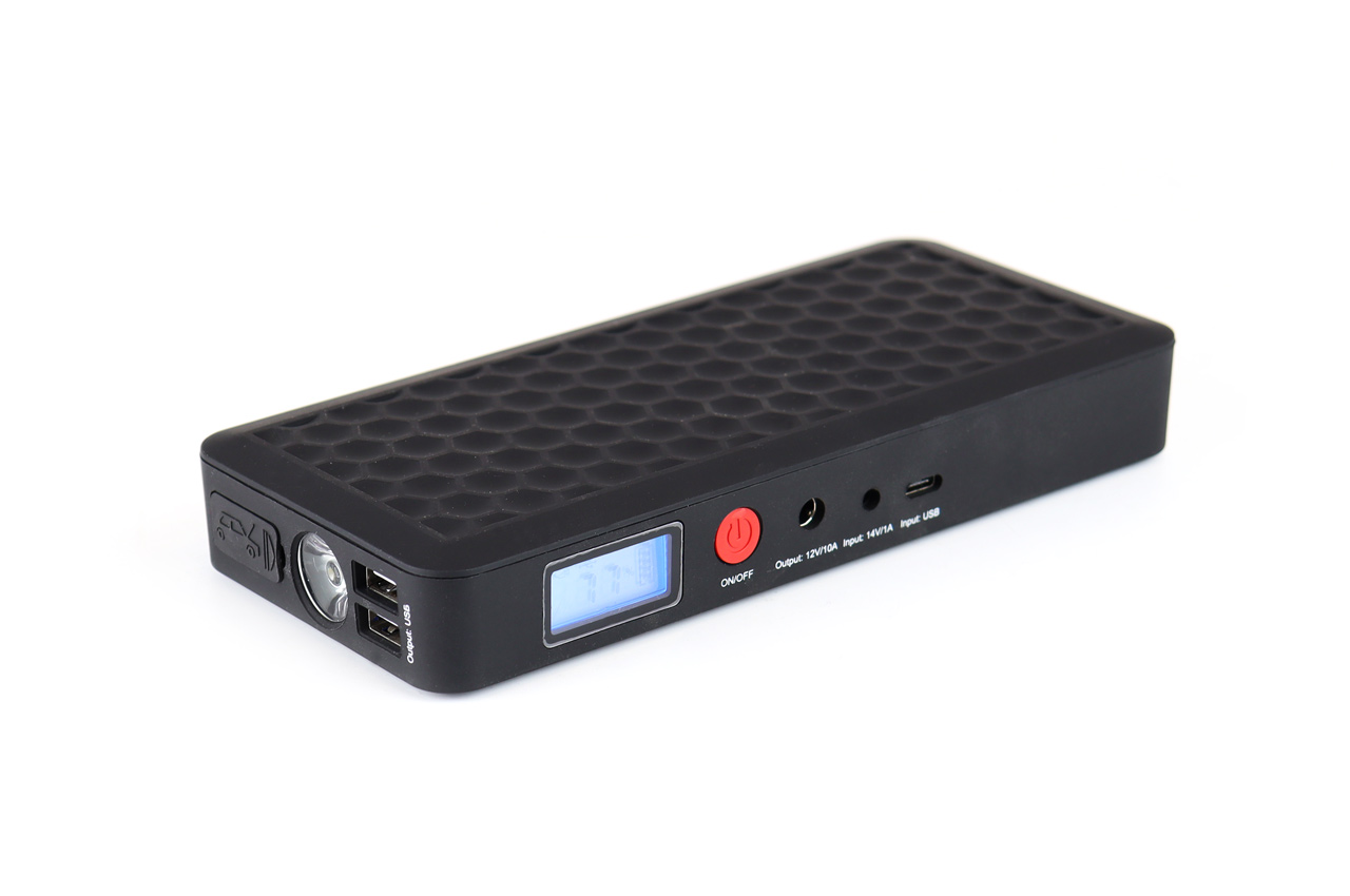 Εικόνα 2 από 9 — Amio – ΕΚΚΙΝΗΤΗΣ ΜΠΑΤΑΡΙΑΣ – STARTER POWERBANK / BOOSTER / STARTER SJ-02 12V 800A ΜΕ ΟΘΟΝΗ LCD – 1 ΤΕΜ. (02524/AM)