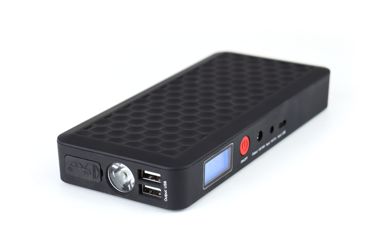 Εικόνα 3 από 9 — Amio – ΕΚΚΙΝΗΤΗΣ ΜΠΑΤΑΡΙΑΣ – STARTER POWERBANK / BOOSTER / STARTER SJ-02 12V 800A ΜΕ ΟΘΟΝΗ LCD – 1 ΤΕΜ. (02524/AM)
