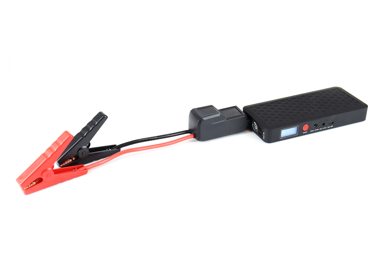 Εικόνα 6 από 9 — Amio – ΕΚΚΙΝΗΤΗΣ ΜΠΑΤΑΡΙΑΣ – STARTER POWERBANK / BOOSTER / STARTER SJ-02 12V 800A ΜΕ ΟΘΟΝΗ LCD – 1 ΤΕΜ. (02524/AM)