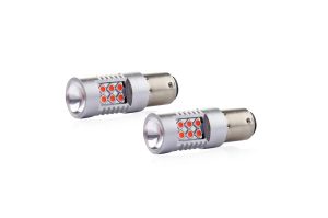 Amio - PR21/5W 12/24V 1,3/1,7W 6.000k LED 24xSMD3030 CAN-BUS ΚΟΚΚΙΝΟ 18x56mm 2ΤΕΜ. (02579/AM)