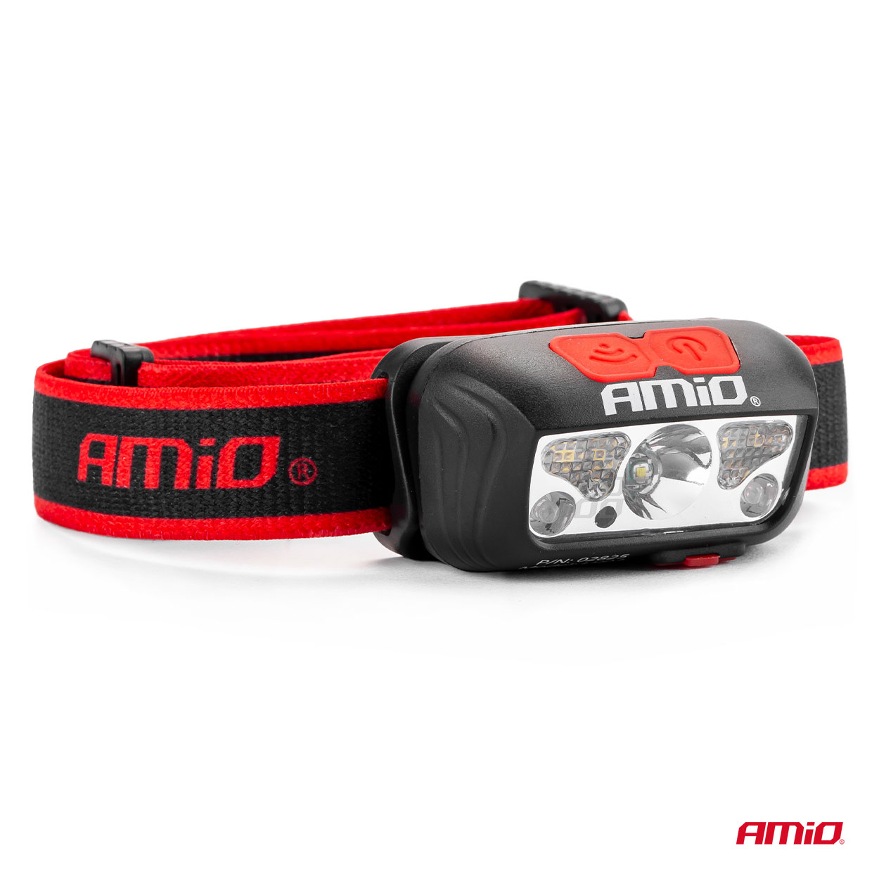 Εικόνα 2 από 7 — Amio – ΦΑΚΟΣ ΚΕΦΑΛΗΣ ΕΡΓΑΣΙΑΣ LH03 1200mAh MICRO USB XPE+2LED+2SMD 180FLUX 8x7x7cm – 1 τεμ. (02825/AM)