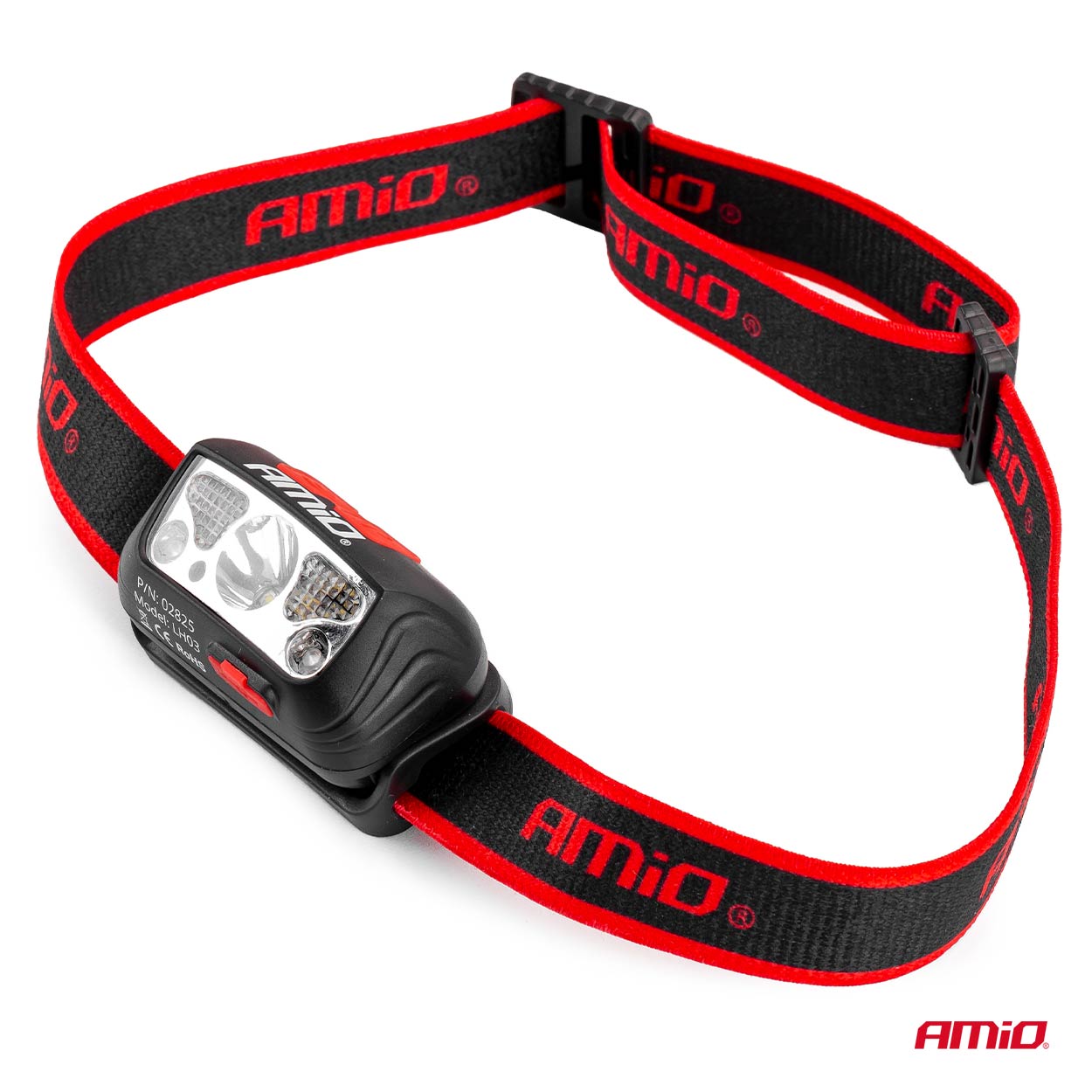 Εικόνα 4 από 7 — Amio – ΦΑΚΟΣ ΚΕΦΑΛΗΣ ΕΡΓΑΣΙΑΣ LH03 1200mAh MICRO USB XPE+2LED+2SMD 180FLUX 8x7x7cm – 1 τεμ. (02825/AM)