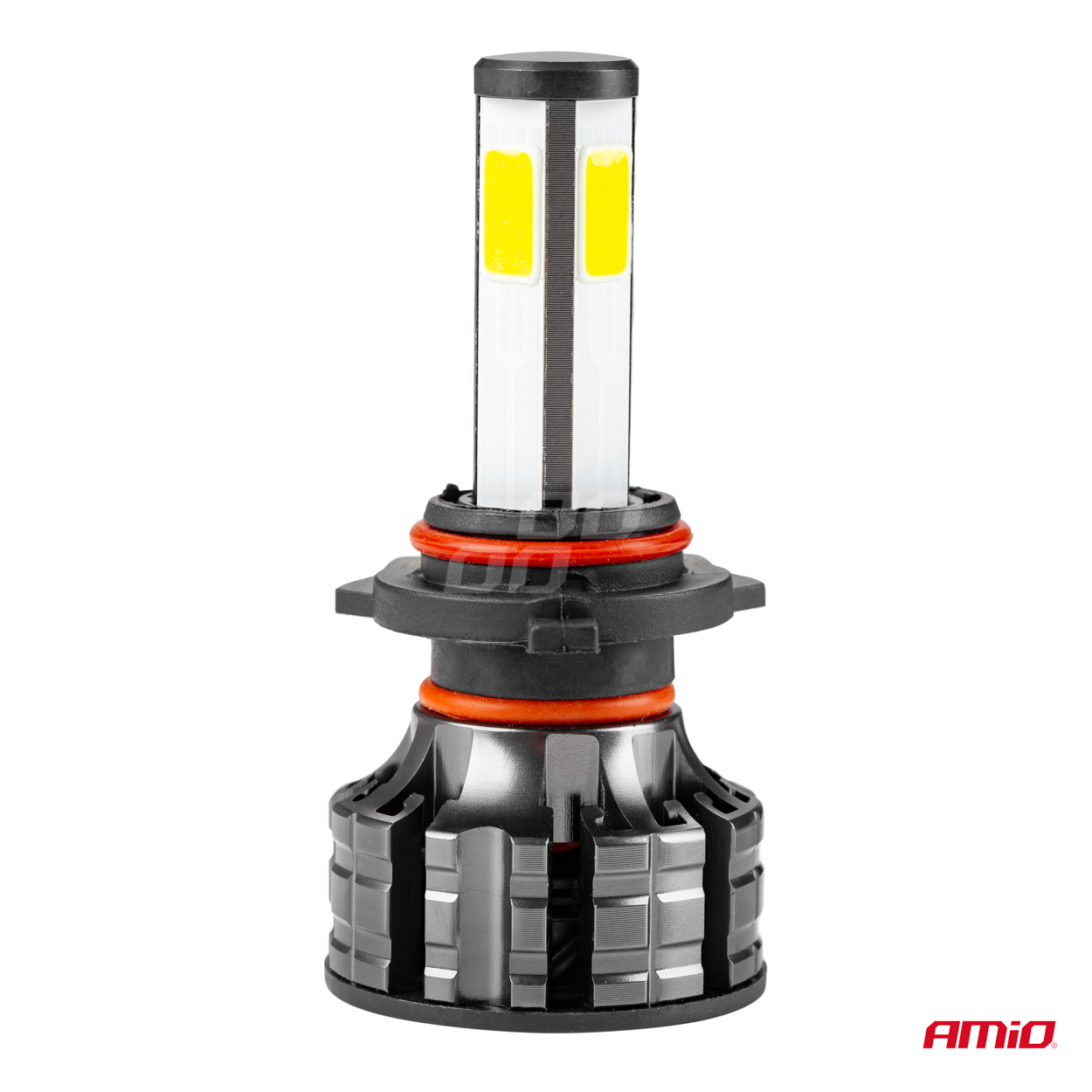 Εικόνα 2 από 20 — Amio – LED HB3 9005 COB 12/24V 38W 6500K 3800lm Σειρά COB για Ισχυρό Λευκό Φωτισμό & Καθαρή Ορατότητα – 2 Τεμ. (02846/AM)