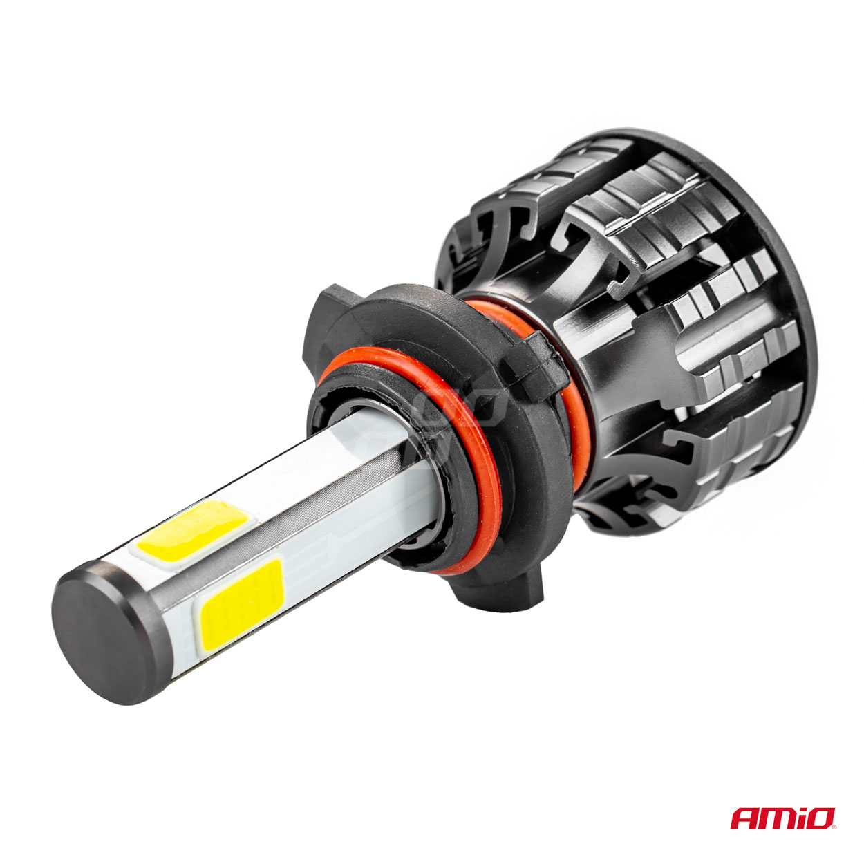 Εικόνα 3 από 20 — Amio – LED HB3 9005 COB 12/24V 38W 6500K 3800lm Σειρά COB για Ισχυρό Λευκό Φωτισμό & Καθαρή Ορατότητα – 2 Τεμ. (02846/AM)