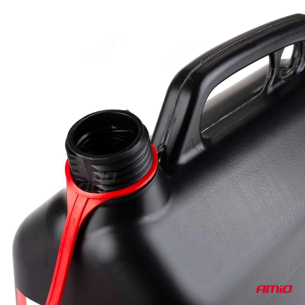 Εικόνα 3 από 5 — Amio – ΜΠΕΤΟΝΙ ΠΛΑΣΤΙΚΟ 5L ΜΑΥΡΟ ΜΕ ΚΟΚΚΙΝΟ ΣΤΟΜΙΟ – 1 τεμ. (02887/AM)