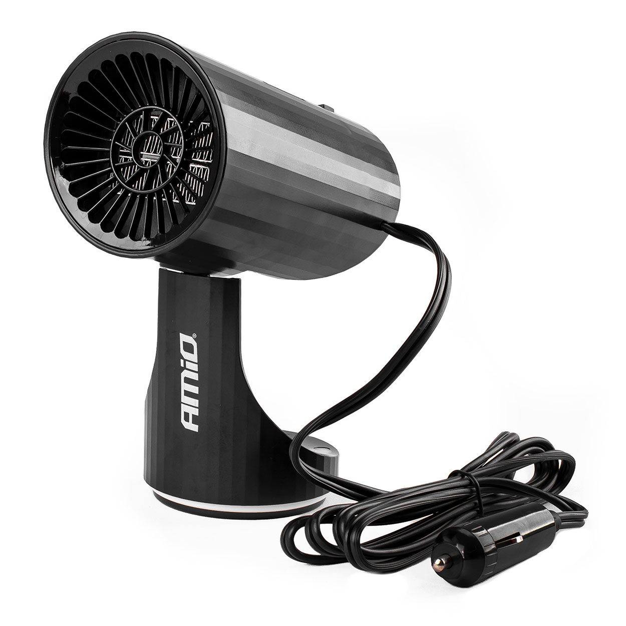 Εικόνα 1 από 8 — Amio – ΑΕΡΟΘΕΡΜΟ ΑΝΑΠΤΗΡΑ 12V – 150W (ΚΑΛΩΔΙΟ 150 cm) ΜΑΥΡΟ 150x100x80 mm – 1 ΤΕΜ. (02898/AM)