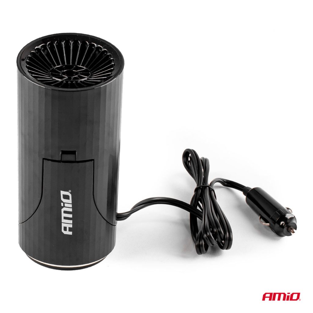 Εικόνα 6 από 8 — Amio – ΑΕΡΟΘΕΡΜΟ ΑΝΑΠΤΗΡΑ 12V – 150W (ΚΑΛΩΔΙΟ 150 cm) ΜΑΥΡΟ 150x100x80 mm – 1 ΤΕΜ. (02898/AM)